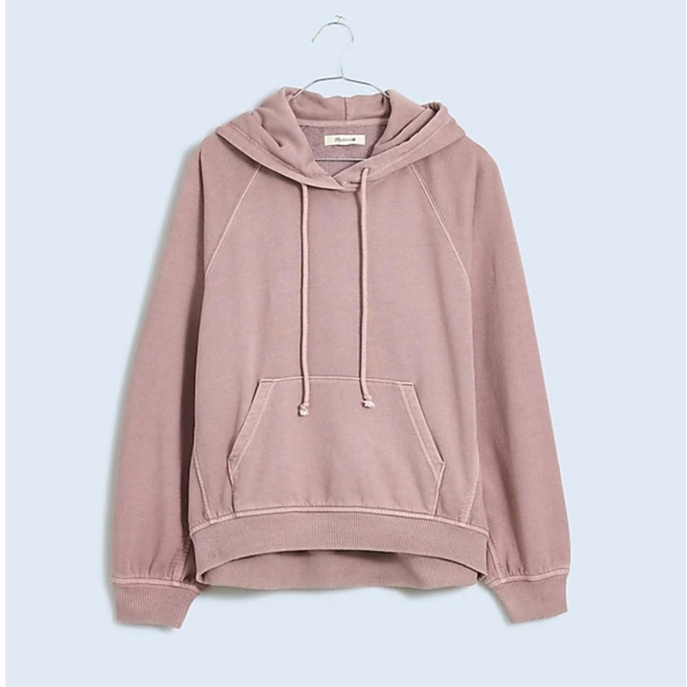 Madewell Relaxed Raglan Sleeve 365 Terry Ootoya Hoodie Sweatshirt US Women's S - Picture 1 of 7